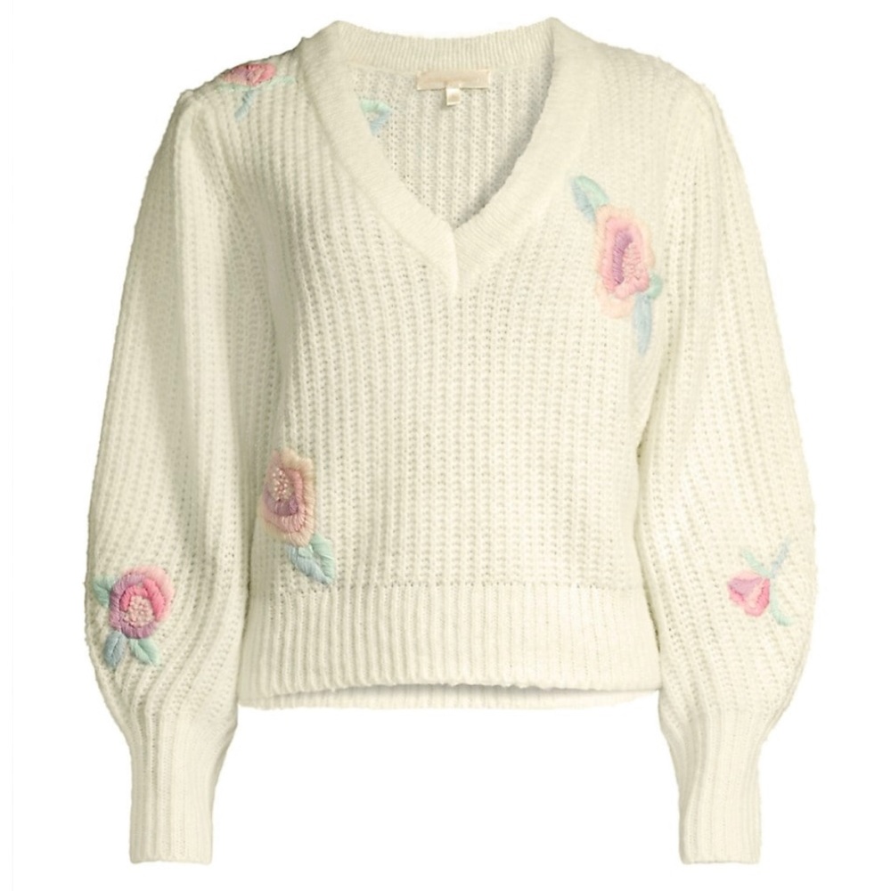 LoveShackFancy Ridge Sweater Size Small